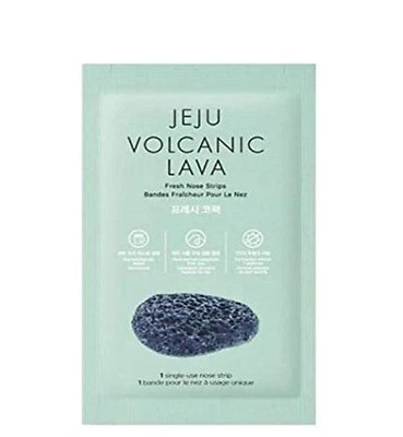 The Face Shop Jeju Volcanic Lava Fresh Nose Strips (7 pieces), - Image 1 of 3
