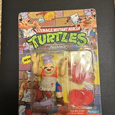 Pizzaface Psychotic Chef 1990 TMNT Teenage Mutant Ninja Turtles Playmates Foto 1 de 2