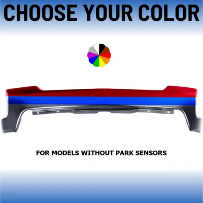 NUEVO Elige tu color parachoques delantero para Silverado 1500 2019-2021 sin sensores Foto 1 de 4