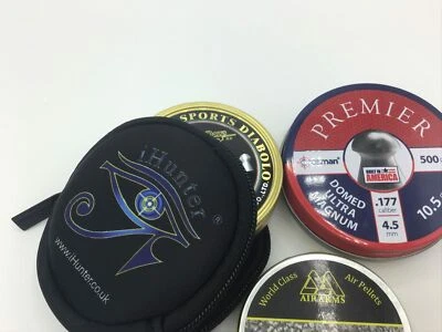 IHUNTER Todas las marcas Cubierta de Pellet .177 Estaño Medio Libre P&P L628