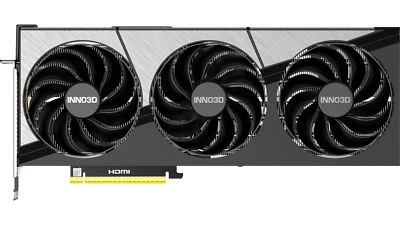 INNO3D GEFORCE RTX 5090D X3 NIGHT 32GB 16pin GDDR7 Full 4K GAME Graphics Card - Image 1 of 2