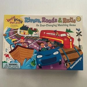 Ravensburger "Rivers, Roads & Rails" 2011. VGUC. One card missing/No instruction - Picture 1 of 21