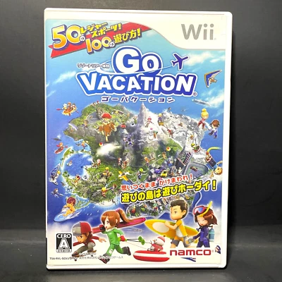 NINTENDO WII GO VACATION JAPANESE IMPORT GAME NTSC-J - Image 1 of 4