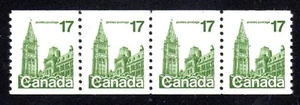 1979 Canada SC# 806 Parliament Building Definitive strip of 4 coil Lot C171 M-NH - Picture 1 of 1