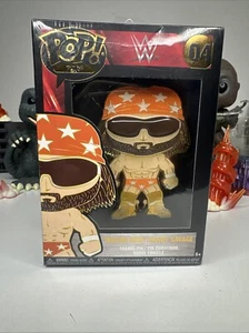 Funko Pop! Pin WWE Macho Man Randy Savage #04 in box with stand 3.75" - Picture 1 of 8