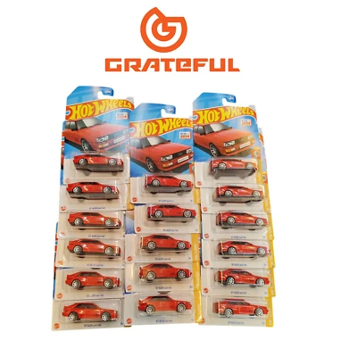 Lotto di 5 Hot Wheels '87 AUDI Quattro HW Turbo 2/5 Red 2024 - Immagine 1 di 4