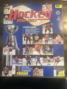 1992-1993 HOCKEY STICKER ALBUM PANINI NHL SAMMELBUCH 40 STICKER - Bild 1 von 13