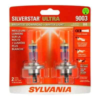 Sylvania: 9003 Silverstar Ultra Halógeno Faros Bombilla (Paquete de 2) Foto 1 de 4