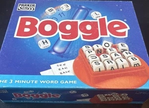 Boggle The 3 Minute Word Board Game 1994 Version  Parker Brothers - Picture 1 of 4