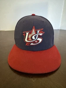 Cappello Berretto New Era World Baseball Classic MLB Fitted 6 7/8 Multicolore Usato - Foto 1 di 7
