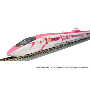 TOMIX N scale JR 500 7000 Sanyo Shinkansen Hello Kitty Shinkansen Model Train - Picture 1 of 7