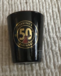 KARNEVALSKREUZFAHRT 50. GEBURTSTAG SCHNAPSGLAS - SPASS SEIT 1972 NEU - Bild 1 von 6