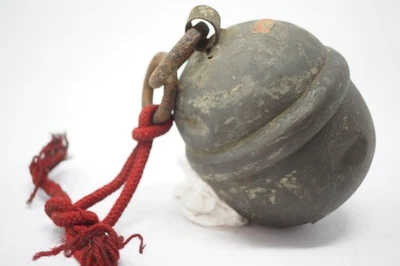 Campana Sintoísta Japonesa Campana de Templo Religiosa Original Suzu de Japón 1006D12 Foto 1 de 4