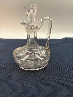 Sheraton Cruet transparente EAPG Foto 1 de 4