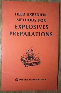RARE Field expedient methods for explosives desert Desert Publications 1977 - Bild 1 von 4