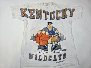 Flintstones Kentucky Wildcats Shirt 1994 Freeze NY Large Single Stitch - Picture 1 of 8