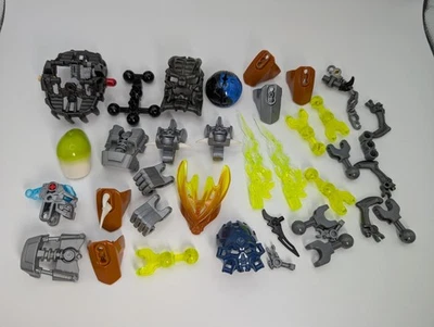 Lot Of Lego Bionicle Mixed Parts And Pieces Mask Technic  - Image 1 of 4