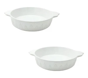 Temp-tations Special Edition Seasonal Set (2) 9" Backrunden Frosty Forest - Bild 1 von 2