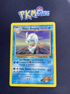 Pokemon TCG Misty's Dewgong Gym Challenge 54/132 Regular LP. - Picture 1 of 3