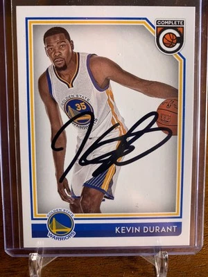 * Autographed Star Kevin Durant 2016-17 Complete 375 w COA * - Image 1 of 2