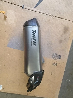 Can-Am Spyder RT Akropovic Sport Touring 3C Titanium Exhaust Muffler - Image 1 of 4