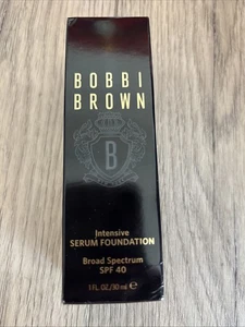 $76 Bobbi Brown W-016 Warm Porcelain Intensive Serum Foundation | SPF 40 1.0 oz. - Picture 1 of 1