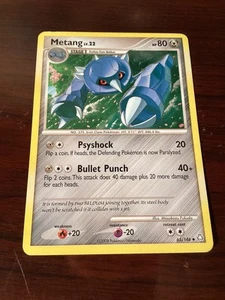 Pokemon TCG Metang LV.22 D&P Leggende Risvegliate 65/146 Regolare Non Comune - Foto 1 di 2