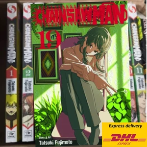 Chainsaw Man Set Vol 1-19 Manga Englisch Comics Tatsuki Fujimoto - Fast DHL - Bild 1 von 19