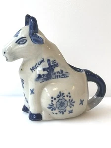 Delft Vintage Dutch Cow Milk Jug - Picture 1 of 4