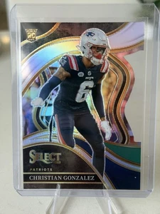 2023 Select Club Level Black & Green Prizm Die-Cut Christian Gonzalez Rookie ⭐️ - Picture 1 of 2