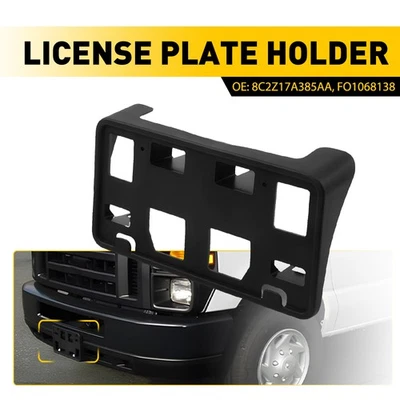 License Plate Bracket Holder For 2008-14 Ford E-350 Super Duty E-250 E-150 Front - Image 1 of 4