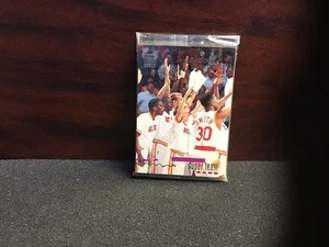 93-94 Stadium Club Super Team Division Winner Houston Rockets Sealed Set - Picture 1 of 2