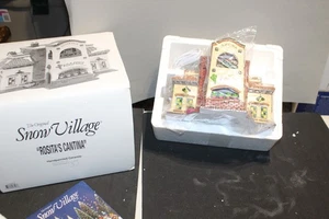 Dept 56 Christmas Original Snow Village “Rosita’s Cantina” 54883 NEW - Picture 1 of 5