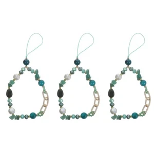 3 szt. Łańcuszek do telefonu komórkowego Miss Beaded Smycz Pasek Charms Wisiorki - Zdjęcie 1 z 12