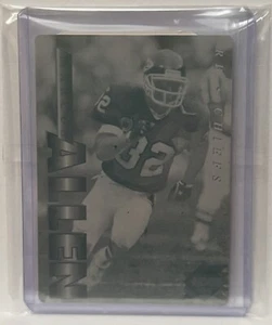1995 Collector’s Edge #90 Marcus Allen, Printing Plate, Front, Magenta, 1/1 - Picture 1 of 1