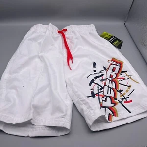 Speedo Placement Leisure Small Boys Junior Quick Drying Swimming Trunks White - Picture 1 of 4