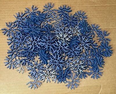 82 K'nex Screamin' Serpent Replacement Parts Only Metallic Blue Round Connectors - Image 1 of 2