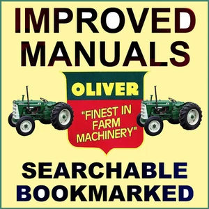 Oliver 550 Tractor Service Manual, Shop, Parts, Owners Manual -7- Manuals BEST - Picture 1 of 24