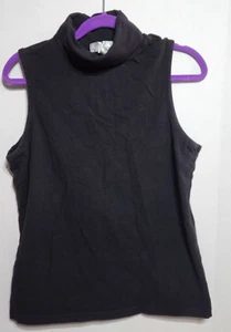 Spiegel Turtleneck Sleeveless Tank Top Women's Size L - Picture 1 of 7
