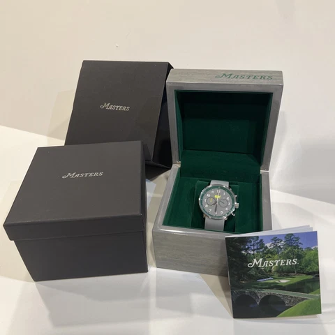 Augusta National Masters 2023 Watch The Masters Watch Silicone Band New Cover