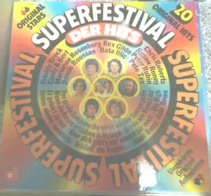 Superfestival Der Hits -20 - Cindy & Bert Gildo - BASF - LP Vinyl - selten - Bild 1 von 1