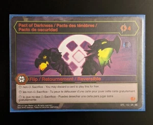 Bakugan Pact of Darkness Super Rare TRIPLE Language Card Version EFS_152_SR_BB - Picture 1 of 2