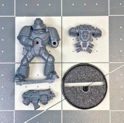 40K Battle for Macragge TACTICAL SPACE MARINE MARINE #2 GW Firstborn OOP AS25 - Image 1 of 2