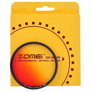 Zomei 67mm Slim Graduated Neutral Density ND Filter Orange Soft Circular Filter - Picture 1 of 12