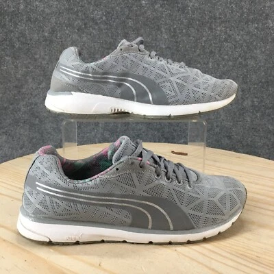 Puma Shoes Womens 7.5 Narita v2 Sneakers Gray Lace Up Low Top Comfort 187781-03 - Image 1 of 4