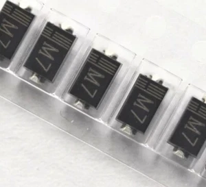 100pcs - M7 General Purpose SMD Diode - 1A 1kV - DO-214 - US Ship - Picture 1 of 1