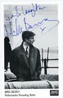 Mike Berry- Signed Vintage B&W Photograph (Music)