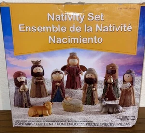 Costco Belén Navidad Decorativo Set 11 Piezas Completo en Caja - Imagen 1 de 8