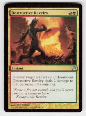 Theros #192 Destructive Revelry - Image 1 of 2
