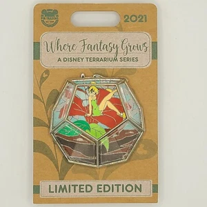 2021 Disney Parks Tinker Bell Where Fantasy Grows Terrarium Series LE Pin NEW - Bild 1 von 1